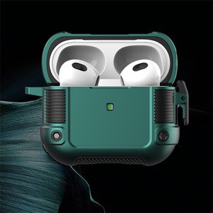 <span class=keywords><strong>Funda</strong></span> protectora para <span class=keywords><strong>AirPods</strong></span> <span class=keywords><strong>Pro</strong></span> y 3, 1, 2, TPU, PC, <span class=keywords><strong>funda</strong></span> armadura resistente, gancho, hebilla de interruptor, <span class=keywords><strong>2022</strong></span> - Product Image 2