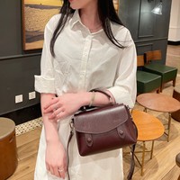 ODM&OEM 2026 Fournisseur d'usine Sac à main et bandoulière polyvalent en cuir véritable de vachette vintage pour femme, usage quotidien