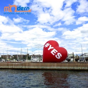 LED Inflable <span class=keywords><strong>Amor</strong></span> Corazón Decoración Gigante Rojo y Blanco Globo Corazones para Bodas - Product Image 6