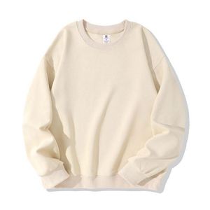 H5490 Wholesale Custom 300 Gsm Cotton Blends Sweatshirts Men Blank <b>Drop</b> Shoulder Sweatshirts - Product Image 5