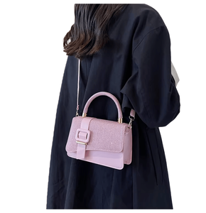 Sacs pour femmes de style coréen, sacs à bandoulière en cuir PU, sacs à bandoulière mignons pour femmes, sacs carrés en gros - Product Image 2