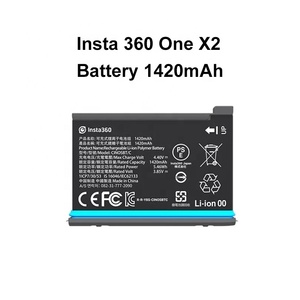 Insta360 <span class=keywords><strong>ONE</strong></span> <span class=keywords><strong>X2</strong></span>-batería Original, concentrador de carga rápida para <span class=keywords><strong>Insta</strong></span> <span class=keywords><strong>360</strong></span> <span class=keywords><strong>One</strong></span> <span class=keywords><strong>X2</strong></span>, 1420mAh - Product Image 2