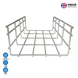 Panneau <span class=keywords><strong>de</strong></span> treillis soudé galvanisé <span class=keywords><strong>de</strong></span> 4 mm pour <span class=keywords><strong>chemin</strong></span> <span class=keywords><strong>de</strong></span> câbles, usage industriel, personnalisable en taille et couleur, directement du fabricant - Product Image 3