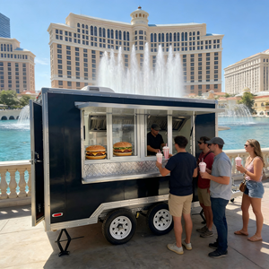 Remorque alimentaire pour barbecue, camion de vente de nourriture, remorque de restauration entièrement équipée à vendre - Product Image 2