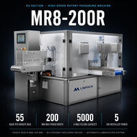 Machine d'emballage rotative entièrement automatique LINPACK pour sachets préformés à fermeture éclair Doypack, norme européenne élevée, pour granulés, poudres et solides
