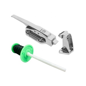 Manija con Cerradura para <span class=keywords><strong>Puerta</strong></span> de Congelador, Refrigerador, Horno, Cámara Frigorífica, Diseño Industrial, Categoría de Producto: Manijas para Puertas y Ventanas - Product Image 2