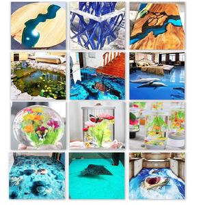 Osbang Vente en gros OS-820 Résine époxy liquide haute transparence, type gallon, colle AB 1:1 pour tables rivière ultra-transparentes et emballage - Product Image 5