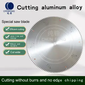 255*3*32*60t 80t 100t 120t Tct Saw Blade For Aluminum Tct Circular Saw Blade For Metal Cutting