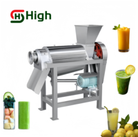 Extracteur de jus industriel à vis pour fruits légumes mangue citron ananas gingembre pomme orange pour carotte tomate
