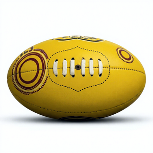 Ballon de football australien AFL personnalisé pour l'entraînement, les matchs, les cadeaux promotionnels d'entreprise, les événements scolaires ou de club, fabricant OEM ODM - Product Image 1