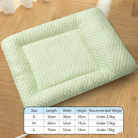 Tapis rafraîchissant pour animaux de compagnie pour l'été, lavable en machine, avec technologie Ice Bean, pour chats et chiens