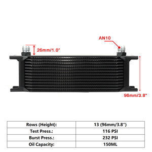 Radiateur <span class=keywords><strong>Refroidisseur</strong></span> <span class=keywords><strong>d</strong></span>'<span class=keywords><strong>Huile</strong></span> AN10 en Aluminium pour Moteur Britannique Universel à Plaques Superposées 7/10/13/16/19/25/30 Rangées, <span class=keywords><strong>Refroidisseur</strong></span> <span class=keywords><strong>d</strong></span>'<span class=keywords><strong>Huile</strong></span> de Transmission - Product Image 3