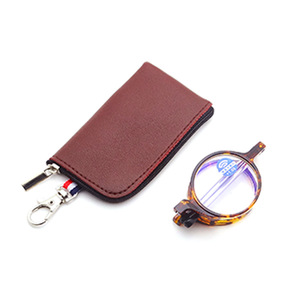 <strong>Fashion</strong> Light Thin Slim Mini Vintage Round TR90 Folding <strong>Reading</strong> <strong>Glasses</strong> Adjustable Telescope Arms <strong>Portable</strong> <strong>Reading</strong> <strong>Glasses</strong> - Product Image 3
