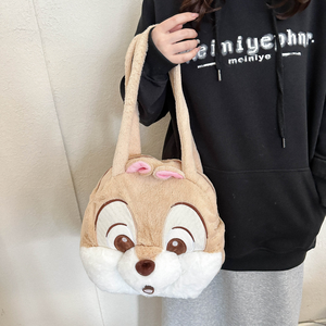 Özel yaratıcı 32cm yumuşak pamuk peluş ayı maskot örgü kaplı sırt çantası oyuncak çocuklar için <span class=keywords><strong>Mickey</strong></span> <span class=keywords><strong>Mouse</strong></span> ACG adı ile mükemmel oyuncak - Product Image 3