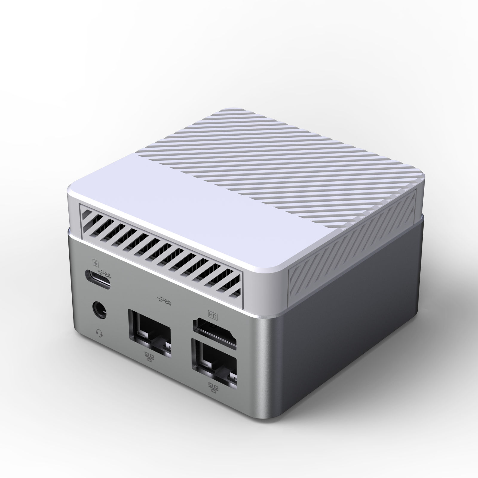 ZX01 N95 Mini PC Win 11 DDR5 Onboard 8GB M.2 2242 SSD Wifi5 BT4.2