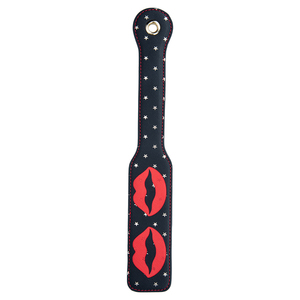 Pagaie de fessée classique style Kiss, jouet <span class=keywords><strong>sexy</strong></span> pour femme, bondage en forme de cœur pour jeu de couple - Product Image 3