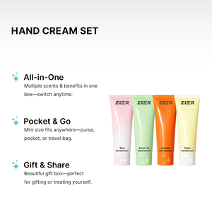 Crema de Manos Mini de 30g con Manteca de Karité, Té Verde, Rosa Orgánica, Durazno, Aguacate y Fresa, Hidratante, Blanqueadora, Suave y Delicada para las Manos - Product Image 2