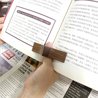 Livre fait à la main pour amoureux, cadeau, carnet de notes en bois de noyer, support de page, accessoires pour la lecture