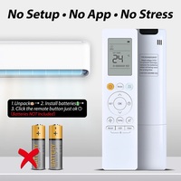 Nouveau RG10A-BGEF RG10A/BGEF remplacé travail de télécommande AC pour Midea/Carrier/SystemAir climatiseur RG10A(B2S)/BGEF