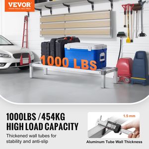 Estante de estiba de aluminio al por mayor 48 'X 14' X 8 'Estante de utilidad de almacenamiento estacionario DB recién actualizado - Product Image 2