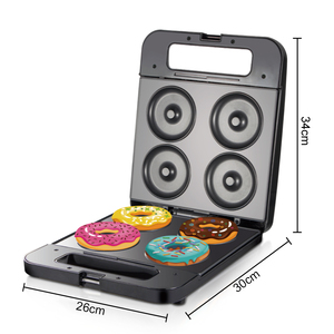 RAF New Design Cool Touch Donut <b>Maker</b> Red Non-stick Coating 1400w Efficient Home Kitchen <b>Makers</b> Sandwich Donut <b>Maker</b> Breakfast S - Product Image 6
