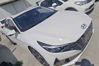 Voitures d'occasion modernes pour Elantra 2022 1.5L CVT LUX Édition Premium Volant à Gauche Sièges en Cuir Arrière Feux LED Véhicules d'occasion
