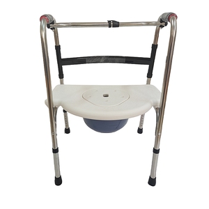 Deambulatore sanitario in alluminio/rollatore deambulatore pieghevole regolabile in altezza - Product Image 2