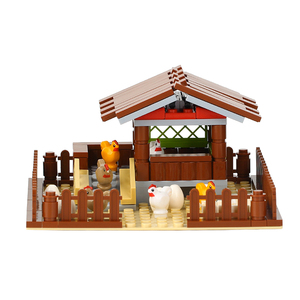 MOC3004 <span class=keywords><strong>Casa</strong></span> <span class=keywords><strong>de</strong></span> Campo, Caseta <span class=keywords><strong>para</strong></span> Perros, Juguete <span class=keywords><strong>de</strong></span> Bloques <span class=keywords><strong>de</strong></span> Construcción <span class=keywords><strong>de</strong></span> la Serie Ciudad <span class=keywords><strong>para</strong></span> Niños y Niñas, Venta al por Mayor - Product Image 5