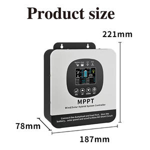 SUYEEGO 12v 24v 48v 자동 <span class=keywords><strong>40a</strong></span> 70a 트루 <span class=keywords><strong>MPPT</strong></span> 하이브리드 풍력 태양열 충전 컨트롤러 <span class=keywords><strong>MPPT</strong></span> (와이파이 포함) - Product Image 2