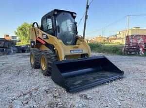 Cargadora de Dirección Deslizante Usada Caterpillar 246C 246D, Maquinaria de Construcción de Segunda Mano con Motor Cummins - Product Image 6