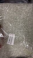Strass thermocollants transparents en gros, pierres de strass découpées à la machine, accessoires thermocollants pour vêtements et chaussures