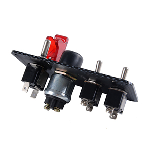 Botón pulsador de arranque de motor de coche de 12V, Panel de interruptor de encendido LED ToggleI para coche de carreras, Banco de interruptor principal de apagado eléctrico - Product Image 5