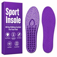Semelles intérieures en PU résistantes à l'usure, noyau en ETPU blanc, haute élasticité, inserts pour chaussures de sport, anti-fatigue, coussin antidérapant