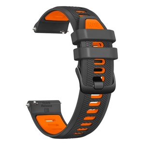 Nueva Correa de Reloj de Silicona de Doble Color de Moda, Superventas, para Reloj <span class=keywords><strong>Garmin</strong></span> <span class=keywords><strong>Forerunner</strong></span> <span class=keywords><strong>265</strong></span> - Product Image 6