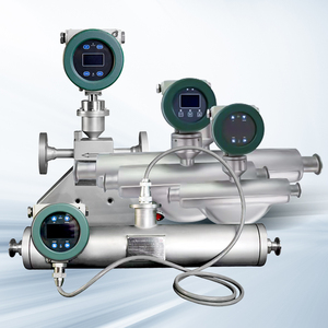 Débitmètre massique Coriolis haute précision pour boues, pétrole, gaz, produits chimiques SS316L 4-20mA RS485 - Product Image 1