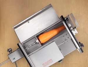 Éplucheuse et trancheuse de pommes de terre électrique commerciale haute performance, moteur 220V de qualité industrielle, pour laver, couper et éplucher - Product Image 1