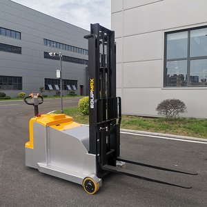 1,0 ton eléctrica walkie contrapeso apilador de la carretilla elevadora - Product Image 3