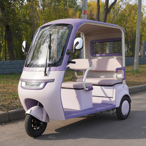 1200W 60V triciclo eléctrico hogar pequeño scooter con tres asientos ajustables para <span class=keywords><strong>3</strong></span> personas - Product Image 5