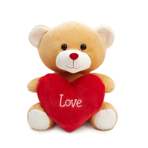 Oso de Peluche de San Valentín con Corazón Relleno de Algodón PP - Product Image 5