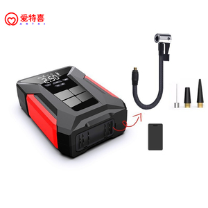 Màn Hình Kỹ Thuật Số Có Thể Sạc Lại Xe Inflator Xe Pin Booster Cáp Pin Nhảy Khởi Động Pin Khẩn Cấp Kit Nhảy Không Khí Khởi Động - Product Image 1