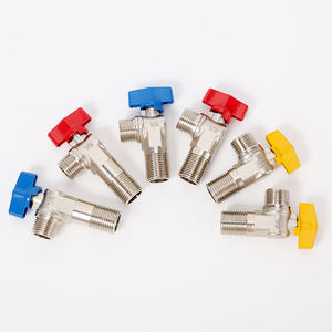 Vannes d'angle en laiton et en acier inoxydable faciles à installer - Product Image 1