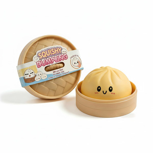 Caja Misteriosa de Juguetes Blandos Antiestrés con Forma de Dumpling, Varios Juguetes de Compresión de Rebote Lento para Aliviar el Estrés - Product Image 4