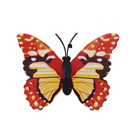 Autocollant mural papillon 3D LED, lumière de nuit colorée, auto-adhésif, décoration de la maison pour chambre d'enfant, chambre à coucher, mariage, fête d'anniversaire