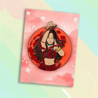 Fabricant en gros de badges métalliques personnalisés, épingles de revers sur mesure en émail souple ou dur avec cartes de support