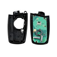 Clé intelligente BMW à 3 boutons 434Mhz PCF7945 avec puce électrique CAS4 FEM FCCID KR55WK49863 pour clés de véhicule - Couleur noire