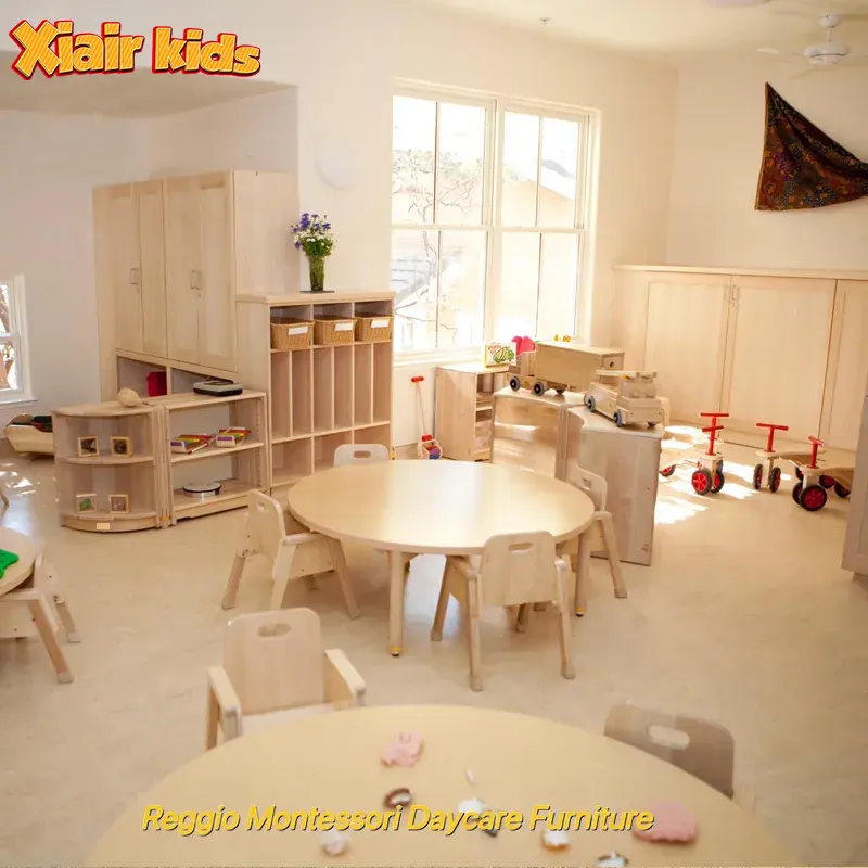 Недорогая Мебель Монтессори для детского сада, бесплатный дизайн, детский сад, Дошкольный центр для ухода за детьми, деревянная мебель для детского сада