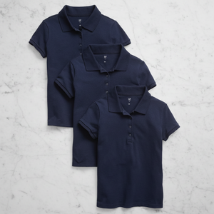 Polo en piqué uniforme, prix d'usine, respirant et à séchage rapide, polo uniforme scolaire avec logo - Product Image 1
