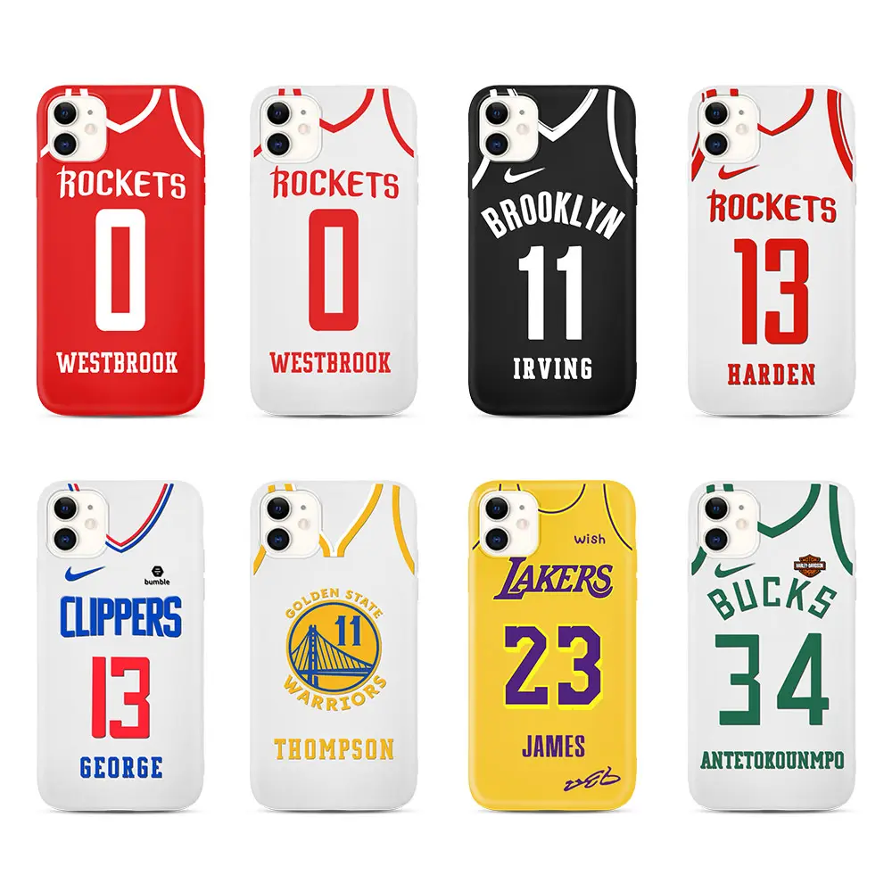 2022 TPU Basketball phone case For iphone case New model for iphone 6-13 pro max