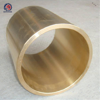 Pièces de rechange personnalisées OEM, douille en cuivre bronze pour concasseur à cône hydraulique, revêtement de concassage, pièces d'usure haute performance