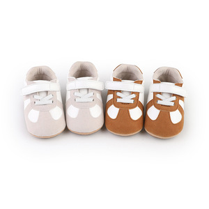 Chaussures de sport pour bébé garçon Jiamile, chaussures pour tout-petits, fermeture à boucle et à crochets, antidérapantes, 0-1 an, pré-marche - Product Image 1